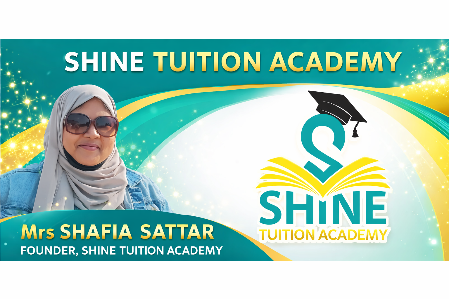 Mrs Shafia Sattar — Founder, Shine Tuition Academy